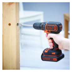 Black and Decker BDCDC18K-QW AKKUS FÚRÓ-CSAVARÓZÓ KOFFERBEN Háztartás / Otthon / Kültér - Szerszám - Akkumulátoros csavarhúzó - 486941