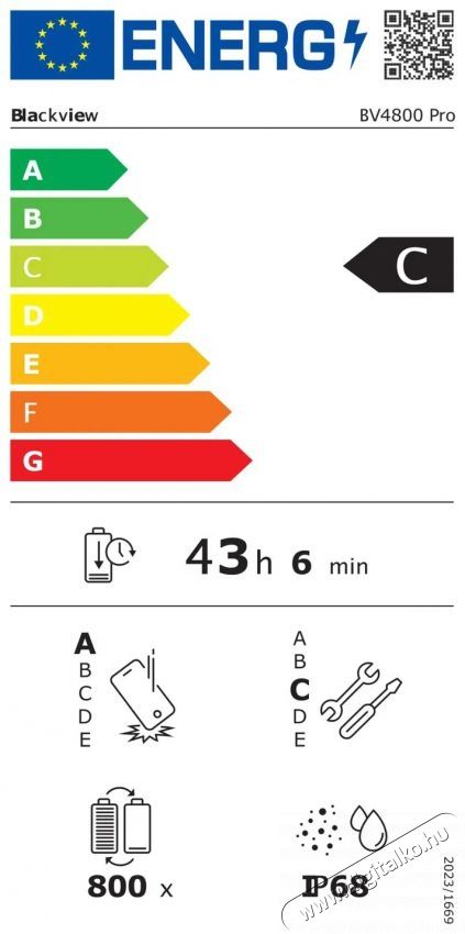 Blackview BV4800Pro 4GB/128GB green Mobil / Kommunik&aacute;ci&oacute; / Smart - Okostelefon - Android - 523037