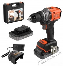 Black & Decker BLD682D2XK akkus kompakt f&uacute;r&oacute; &eacute;s csavarh&uacute;z&oacute; H&aacute;ztart&aacute;s / Otthon / K&uuml;lt&eacute;r - Szersz&aacute;m - F&uacute;r&oacute; / f&uacute;r&oacute;kalap&aacute;cs - 534909