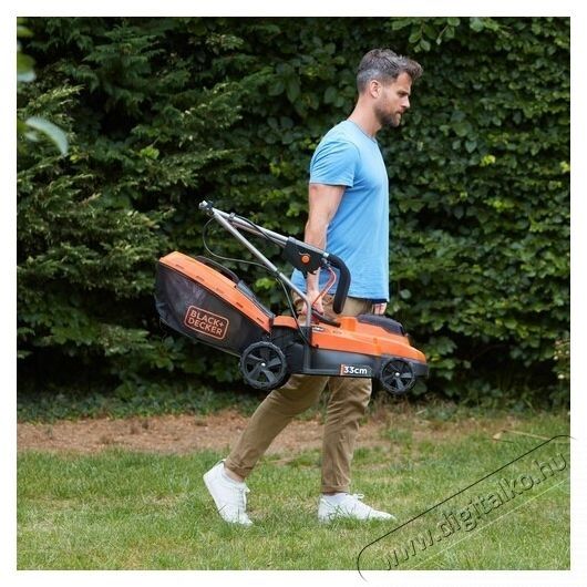 Black & Decker BCMW3318N-XJ Akkus fűny&iacute;r&oacute;, 33 cm, 35l-es fűgyűjtő tart&aacute;ly, akkuk &eacute;s t&ouml;ltő n&eacute;lk&uuml;l H&aacute;ztart&aacute;s / Otthon / K&uuml;lt&eacute;r - K&uuml;lt&eacute;r / kerti term&eacute;k / grill - Fűny&iacute;r&oacute; / gyeplaz&iacute;t&oacute; - 534916