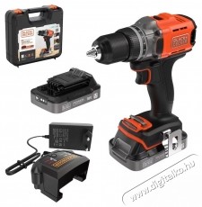Black & Decker BCD382D2XK akkus kompakt f&uacute;r&oacute;/csavaroz&oacute; H&aacute;ztart&aacute;s / Otthon / K&uuml;lt&eacute;r - Szersz&aacute;m - F&uacute;r&oacute; / f&uacute;r&oacute;kalap&aacute;cs - 534908