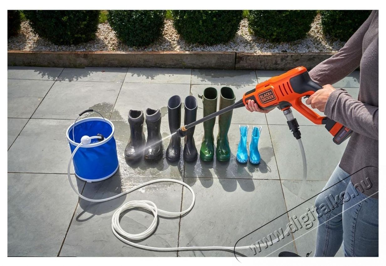 Black & Decker Akkumul&aacute;toros magasnyom&aacute;s&uacute; mos&oacute;, Black   Decker BCPC18D1-QW H&aacute;ztart&aacute;s / Otthon / K&uuml;lt&eacute;r - Tiszt&iacute;t&oacute; / mos&oacute; - Nagynyom&aacute;s&uacute; mos&oacute; - 534915