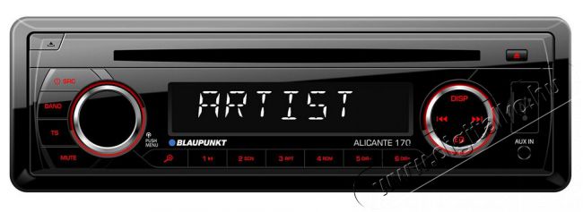 Blaupunkt Alicante 170 autóhifi fejegység Autóhifi / Autó felszerelés - Autórádió fejegység - Autórádió fejegység - 333368