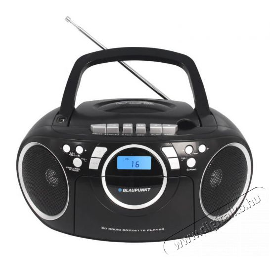 Blaupunkt BB16BK hordozható rádió Audio-Video / Hifi / Multimédia - Rádió / órás rádió - Hordozható, zseb-, táska rádió - 346181
