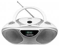 Blaupunkt BB4WH Boombox - fehér Audio-Video / Hifi / Multimédia - Hordozható CD / DVD / Multimédia készülék - Hordozható CD / Multimédia rádiómagnó / Boombox - 347842