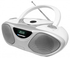 Blaupunkt BB4WH Boombox - fehér Audio-Video / Hifi / Multimédia - Hordozható CD / DVD / Multimédia készülék - Hordozható CD / Multimédia rádiómagnó / Boombox - 347842