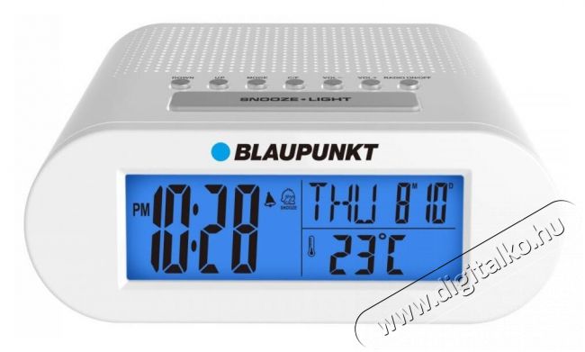Blaupunkt CR3WH rádiós ébresztőóra Audio-Video / Hifi / Multimédia - Rádió / órás rádió - Ébresztőórás rádió - 335344