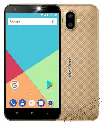 Blaupunkt Ulefone S7 8GB Dual SIM okostelefon - arany Egyéb - Nem forgalmazzuk ! - 354465