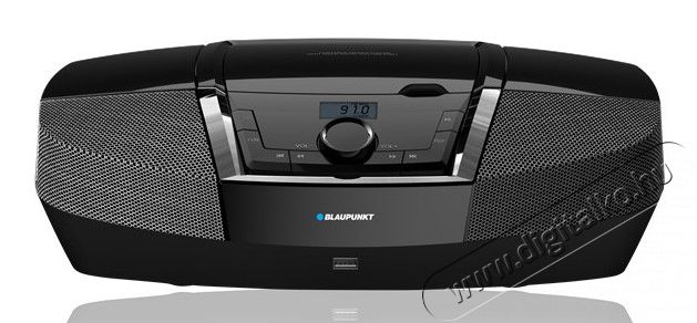 Blaupunkt BB12BK boombox rádió - fekete Audio-Video / Hifi / Multimédia - Hordozható CD / DVD / Multimédia készülék - Hordozható CD / Multimédia rádiómagnó / Boombox - 311437