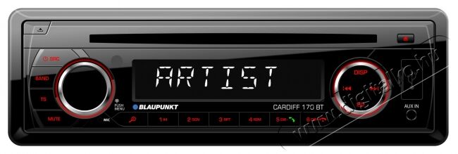 Blaupunkt Cardiff 170 autóhifi fejegység Autóhifi / Autó felszerelés - Autórádió fejegység - Autórádió fejegység - 333376
