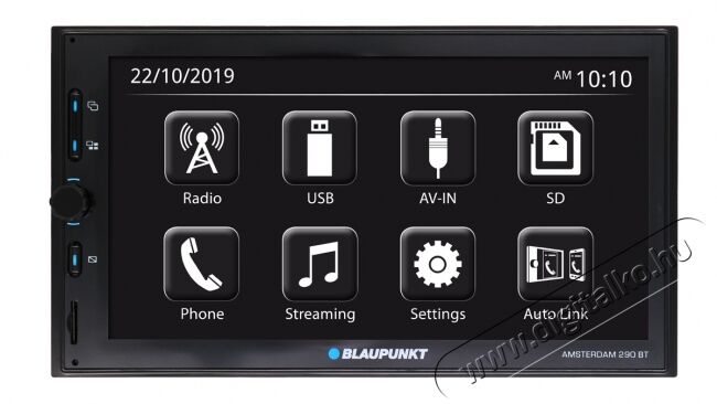 Blaupunkt Amsterdam 290 Bluetooth autórádió fejegység Autóhifi / Autó felszerelés - Autórádió fejegység - Autórádió fejegység - 354460