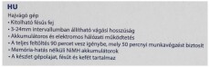 Blaupunkt HCC401 hajvágó Szépségápolás / Egészség - Hajápolás - Haj / szakáll vágó, nyíró - 334843