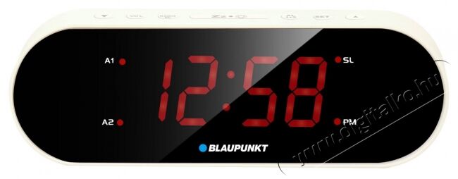 Blaupunkt CR6WH ébresztőóra - fehér Háztartás / Otthon / Kültér - Óra - Ébresztőóra - 347846
