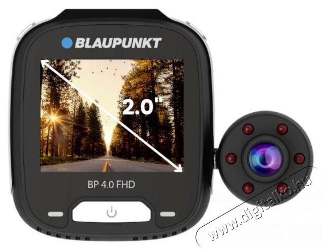 Blaupunkt DVR 4.0 FHD aut&oacute;s kamera F&eacute;nyk&eacute;pezőg&eacute;p / kamera - Aut&oacute;s fed&eacute;lzeti kamera - 381535