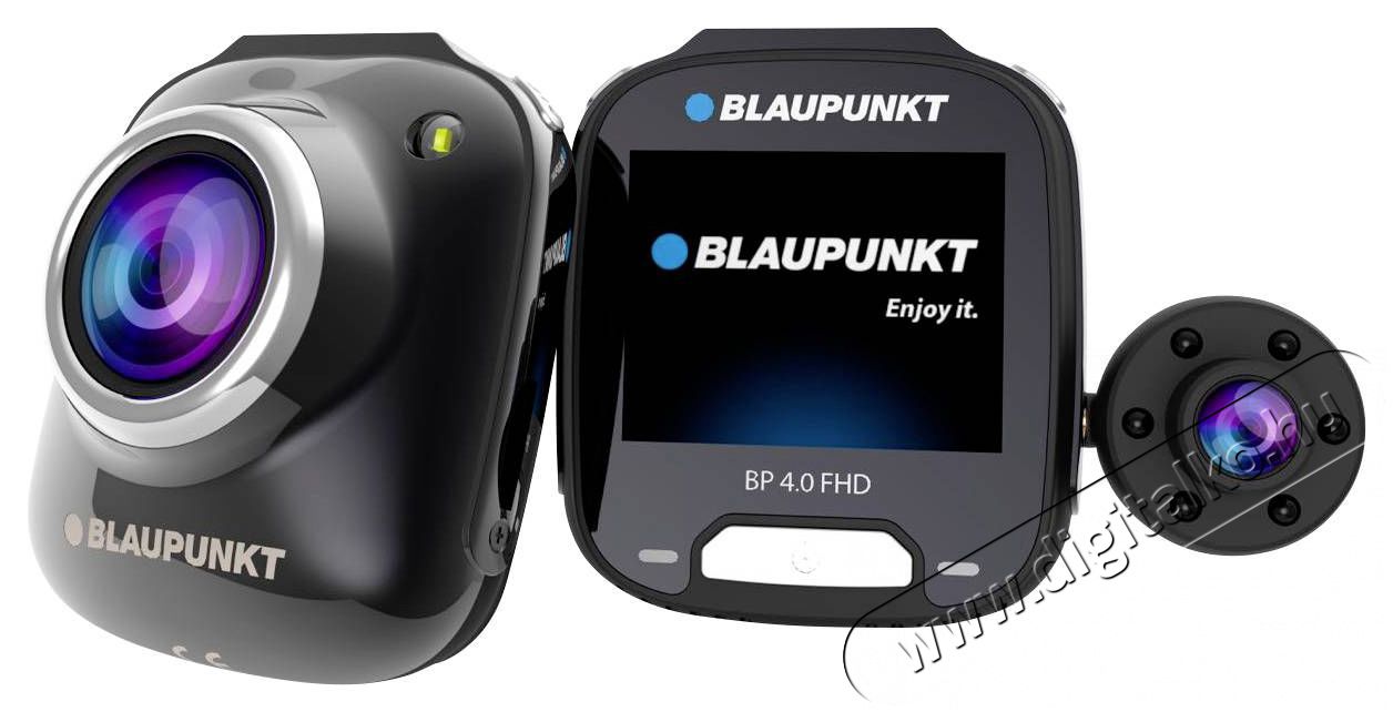 Blaupunkt DVR 4.0 FHD aut&oacute;s kamera F&eacute;nyk&eacute;pezőg&eacute;p / kamera - Aut&oacute;s fed&eacute;lzeti kamera - 381535