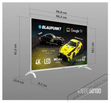 Blaupunkt 43UBG6010 Televíziók - LED televízió - UHD 4K felbontású - 511806
