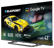 Blaupunkt 43QBG6000S Telev&iacute;zi&oacute; Telev&iacute;zi&oacute;k - LED telev&iacute;zi&oacute; - UHD 4K felbont&aacute;s&uacute; - 529295