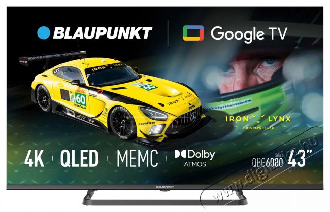 Blaupunkt 43QBG6000S Telev&iacute;zi&oacute; Telev&iacute;zi&oacute;k - LED telev&iacute;zi&oacute; - UHD 4K felbont&aacute;s&uacute; - 529295