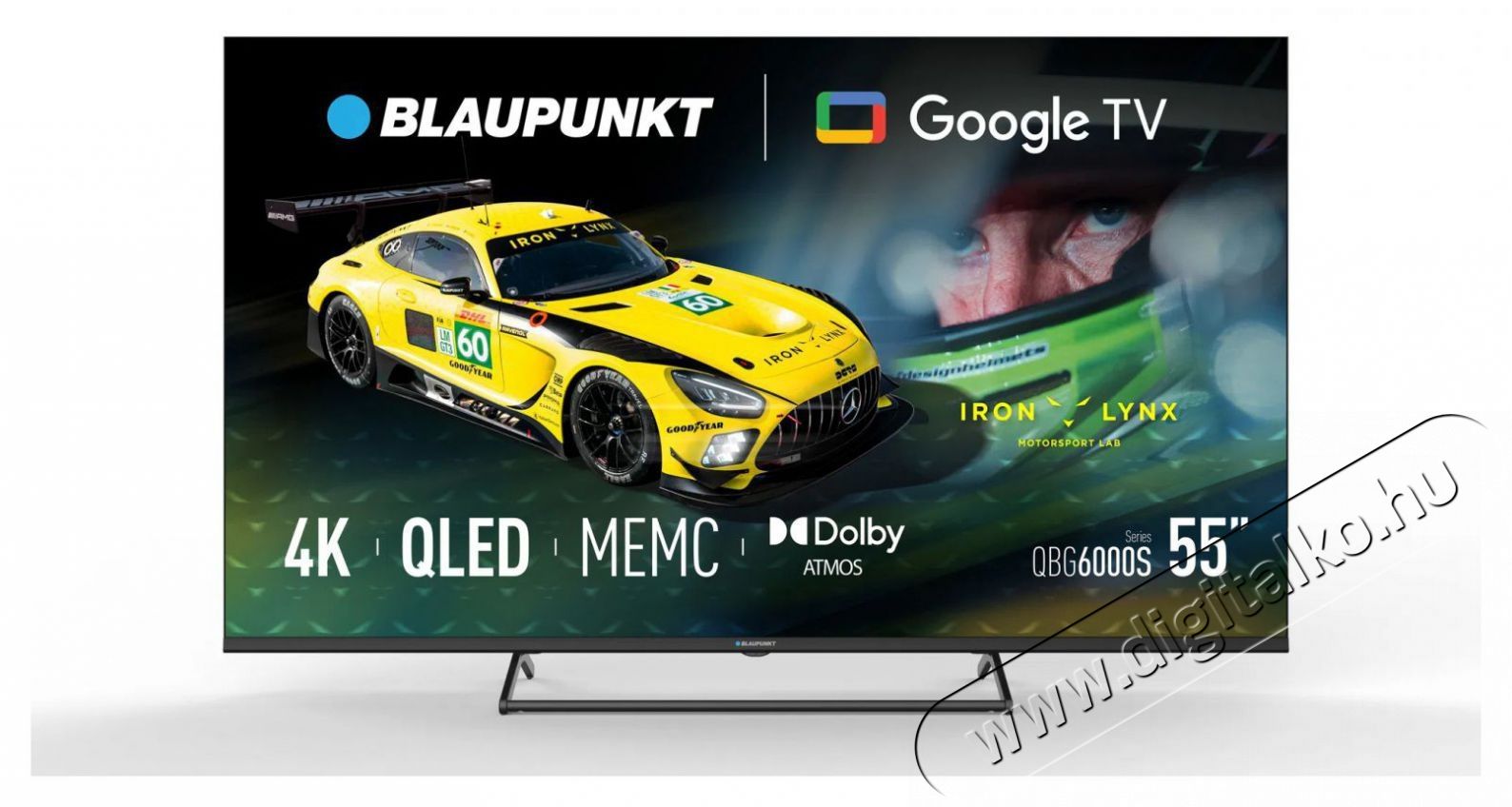 Blaupunkt 55  55QBG6000S Telev&iacute;zi&oacute;k - OLED telev&iacute;zi&oacute; - UHD 4K felbont&aacute;s&uacute; - 530730