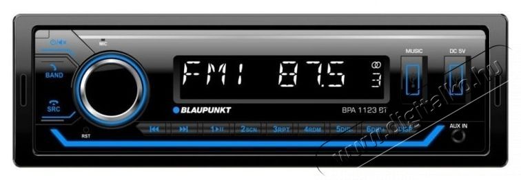 Blaupunkt BPA1123BT aut&oacute;s MP3 lej&aacute;tsz&oacute; r&aacute;di&oacute;, 2x USB, Bluetooth, 4x50 W Aut&oacute;hifi / Aut&oacute; felszerel&eacute;s - Aut&oacute;r&aacute;di&oacute; fejegys&eacute;g - Aut&oacute;r&aacute;di&oacute; fejegys&eacute;g - 534917