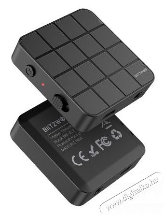 Blitzwolf BW-BL2 Bluetooth 5.0 zene vevő és fogadó egység egyben (2 in 1) Audio-Video / Hifi / Multimédia - Hordozható, vezeték nélküli / bluetooth hangsugárzó - Kiegészítő - 408785