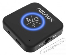 Blitzwolf AirAux AA-BT1 bluetooth 5.0 adó / vevő, fekete Audio-Video / Hifi / Multimédia - Hordozható, vezeték nélküli / bluetooth hangsugárzó - Kiegészítő - 408772