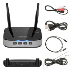 Blitzwolf Airaux Bluetooth V5.0 apt HD Bluetooth zene vevő és fogadó egység egyben (2 in 1) - BlitzWolf Audio-Video / Hifi / Multimédia - Hordozható, vezeték nélküli / bluetooth hangsugárzó - Kiegészítő - 408782