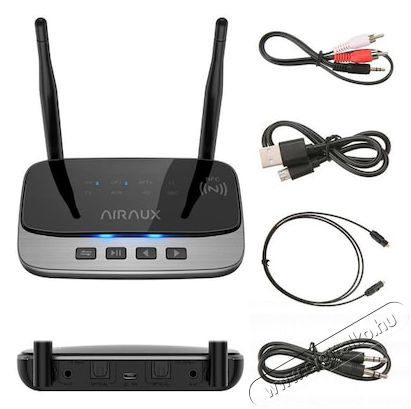 Blitzwolf Airaux Bluetooth V5.0 apt HD Bluetooth zene vevő és fogadó egység egyben (2 in 1) - BlitzWolf Audio-Video / Hifi / Multimédia - Hordozható, vezeték nélküli / bluetooth hangsugárzó - Kiegészítő - 408782