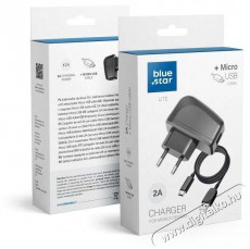 Blue Star 2A MicroUSB kábellel autós töltő  Mobil / Kommunikáció / Smart - Mobiltelefon kiegészítő / tok - Hálózati-, autós töltő - 427277