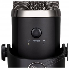 BLUE MICROPHONES Blue Yeti Nano USB, Black Fotó-Videó kiegészítők - Mikrofon - Ének és hangszer mikrofon - 524371