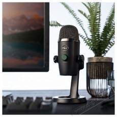 BLUE MICROPHONES Blue Yeti Nano USB, Black Fotó-Videó kiegészítők - Mikrofon - Ének és hangszer mikrofon - 524371