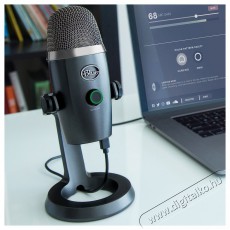BLUE MICROPHONES Blue Yeti Nano USB, Shadow Grey Fotó-Videó kiegészítők - Mikrofon - Ének és hangszer mikrofon - 524372