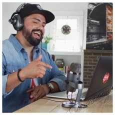 BLUE MICROPHONES Blue Yeti Nano USB, Shadow Grey Fotó-Videó kiegészítők - Mikrofon - Ének és hangszer mikrofon - 524372