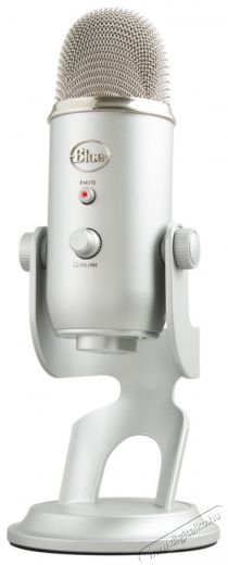 BLUE MICROPHONES Blue Yeti USB, Silver Fot&oacute;-Vide&oacute; kieg&eacute;sz&iacute;tők - Mikrofon - &Eacute;nek &eacute;s hangszer mikrofon - 524373