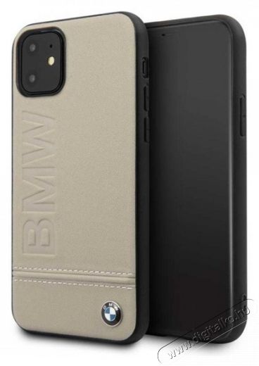 BMW Logo Imprint iPhone 11 zsákszínű keménytok Mobil / Kommunikáció / Smart - Mobiltelefon kiegészítő / tok - Tok / hátlap - 391194