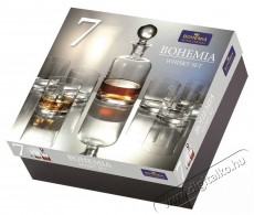 BOHEMIA ROYAL CRYSTAL Whisky szett 7 db BOHEMIA Konyhai termékek - Egyéb / Konyhai kiegészítő - 504711