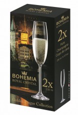Bohemia Royal Crystal  2FOR2 Pohár 230 ml Konyhai termékek - Konyhai eszköz - Készlet / szett - 524377