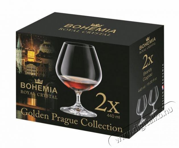 Bohemia Royal Crystal  2FOR2 Pohár 440 ml Konyhai termékek - Konyhai eszköz - Készlet / szett - 524378