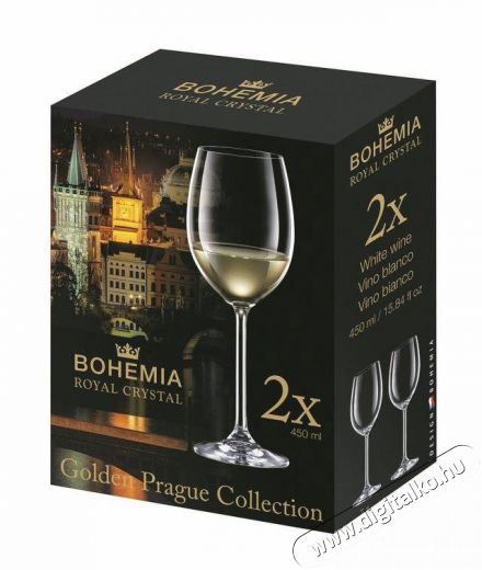 Bohemia Royal Crystal  2FOR2 Pohár 450 ml Konyhai termékek - Konyhai eszköz - Készlet / szett - 524379