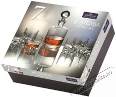Bohemia Royal Crystal  TRIO Whisky készlet, 7 db Konyhai termékek - Konyhai eszköz - Egyéb konyhai eszköz - 524410