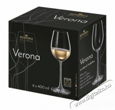 Bohemia Royal Crystal  Verona Pohár 400 ml Konyhai termékek - Konyhai eszköz - Egyéb konyhai eszköz - 524412