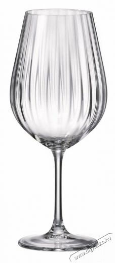 Bohemia Royal Crystal  Vörösboros pohár 6 db 690 ml Sarah optic Konyhai termékek - Konyhai eszköz - Egyéb konyhai eszköz - 524416