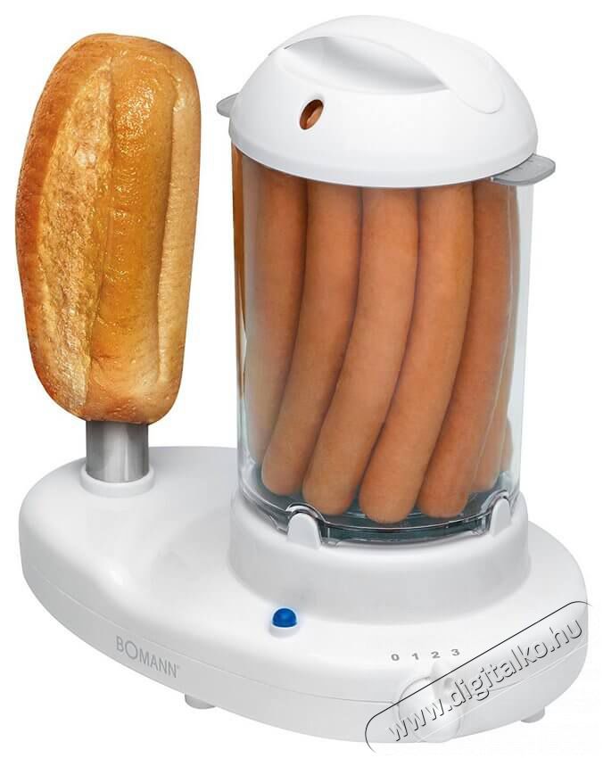 Bomann HDM 462 EK CB Hot-Dog / tojás készítő Konyhai termékek - Konyhai kisgép (sütés / főzés / hűtés / ételkészítés) - Konyhai különlegesség - 337925