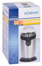 Bomann KSW 445 CB Kávédaráló - inox Konyhai termékek - Kávéfőző / kávéörlő / kiegészítő - Kávédaráló / őrlő - 369988