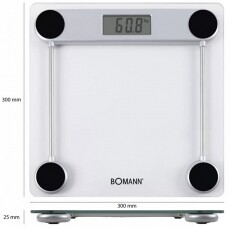 Bomann PW 1417 CB Digitális személymérleg Szépségápolás / Egészség - Mérleg - Személy mérleg - 369991