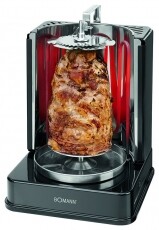 Bomann DVG 3006 CB Kebab/Gyros/Saslik/Mini Grillcsirke kompakt multi grill sütő Konyhai termékek - Konyhai kisgép (sütés / főzés / hűtés / ételkészítés) - Konyhai különlegesség - 337917