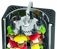 Bomann DVG 3006 CB Kebab/Gyros/Saslik/Mini Grillcsirke kompakt multi grill sütő Konyhai termékek - Konyhai kisgép (sütés / főzés / hűtés / ételkészítés) - Konyhai különlegesség - 337917