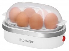 Bomann EK 5022 CB tojásfőző - fehér Konyhai termékek - Konyhai kisgép (sütés / főzés / hűtés / ételkészítés) - Tojás főző / sütő - 337920
