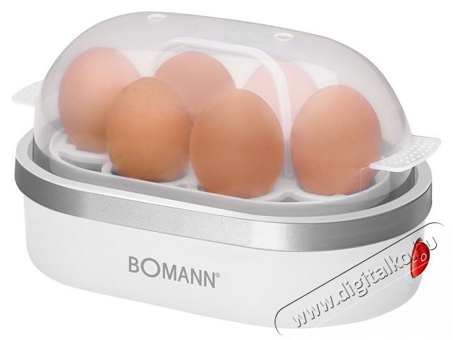 Bomann EK 5022 CB tojásfőző - fehér Konyhai termékek - Konyhai kisgép (sütés / főzés / hűtés / ételkészítés) - Tojás főző / sütő - 337920