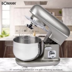 Bomann KM 6010 CB Konyhai robotgép - szürke Konyhai termékek - Konyhai kisgép (előkészítés / feldolgozás) - Konyhai robotgép - 363977